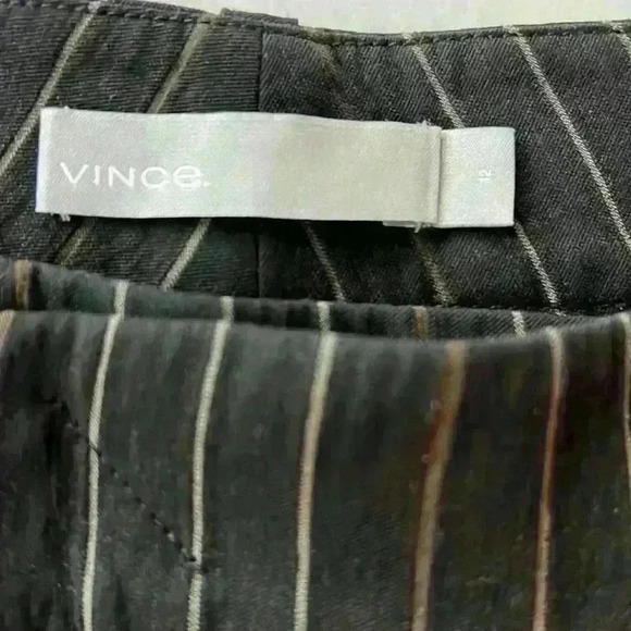 Vince bar striped culotte in variegated pinstripe - $345 MSRP - Picture 5 of 5